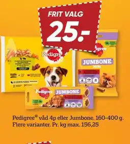 Bilka Pedigree våd 4p eller Jumbone tilbud
