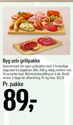 Føtex Byg selv grillpakke tilbud