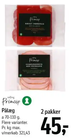 Føtex Pålæg tilbud