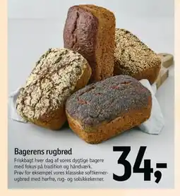 Føtex Bagerens rugbrød tilbud