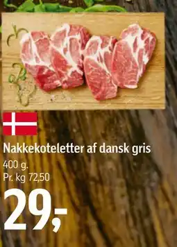 Føtex Nakkekoteletter af dansk gris tilbud