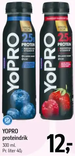 Føtex YOPRO proteindrik tilbud