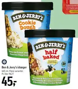 Føtex Ben & Jerry’s isbæger tilbud