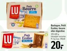 Føtex Bastogne, Petit Ecolier, beurre eller digestive tilbud
