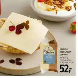 Føtex Riberhus eller Cheasy skæreost tilbud