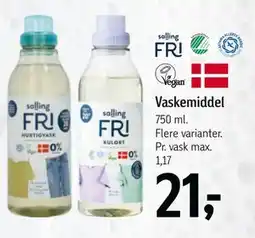 Føtex Vaskemiddel tilbud