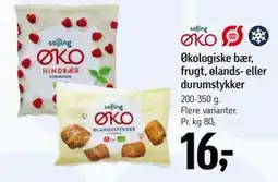 Føtex Økologiske bær, frugt, ølands- eller durumstykker tilbud