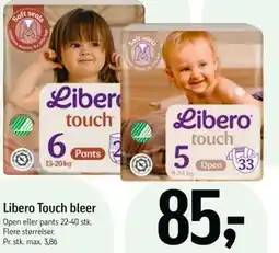 Føtex Libero Touch bleer tilbud