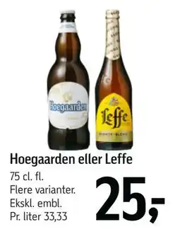 Føtex Hoegaarden eller Leffe tilbud