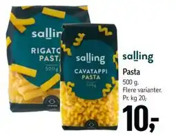 Føtex salling Pasta tilbud