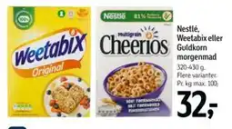 Føtex Nestlé, Weetabix eller Guldkorn morgenmad tilbud