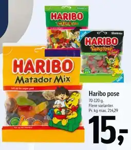 Føtex Haribo pose tilbud