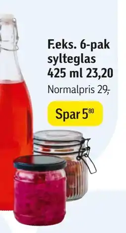 Føtex 6-pak sylteglas tilbud