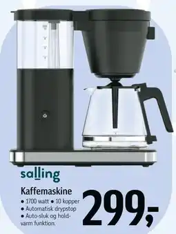 Føtex salling Kaffemaskine tilbud