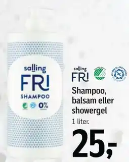 Føtex Shampoo, balsam eller showergel tilbud