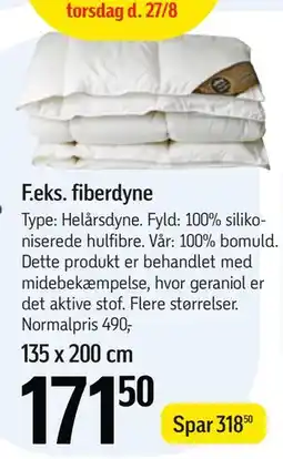 Føtex fiberdyne tilbud