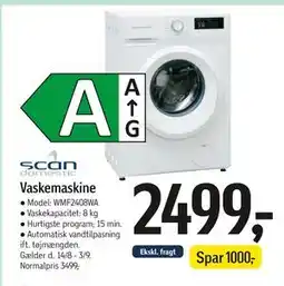 Føtex Vaskemaskine tilbud