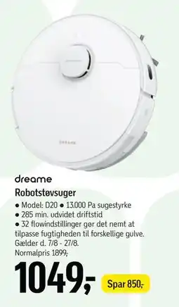 Føtex Robotstøvsuger tilbud