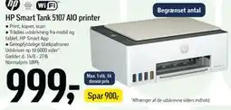 Føtex HP Smart Tank 5107 AIO printer tilbud