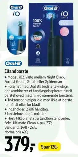 Føtex Eltandbørste tilbud