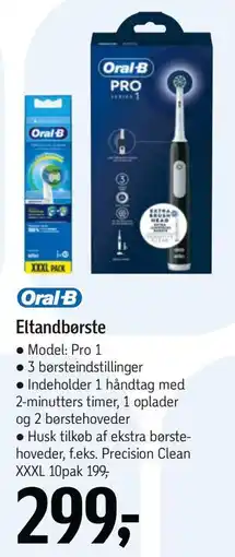 Føtex Oral-B Eltandbørste tilbud