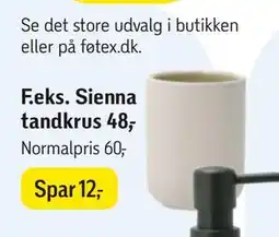 Føtex Sienna tandkrus tilbud