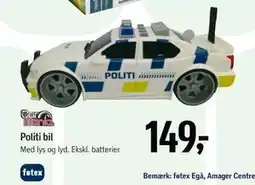 Føtex Politi bil tilbud