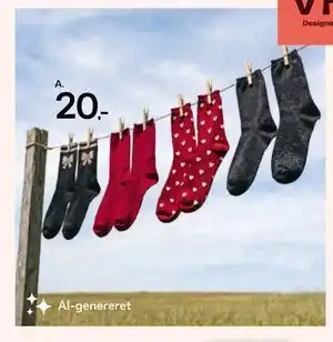 Føtex Glimmerstrømper tilbud