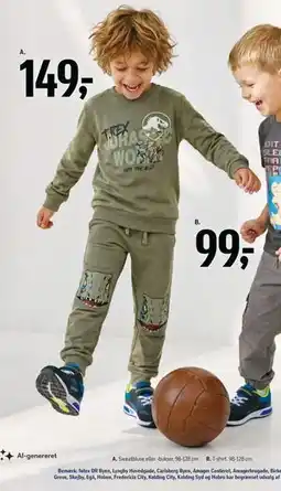 Føtex Sweatbluse eller -bukser tilbud