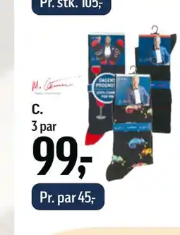 Føtex Mads Christensen strømper tilbud