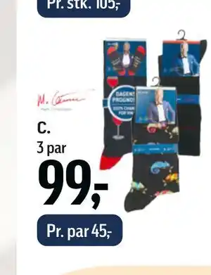 Føtex Mads Christensen strømper tilbud