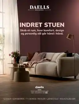 Daells Bolighus SOFA tilbud