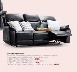 3 pers. sofa