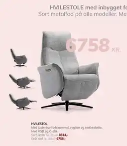 Daells Bolighus HVILESTOL tilbud