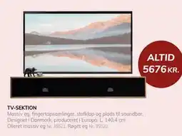 Daells Bolighus TV-SEKTION tilbud