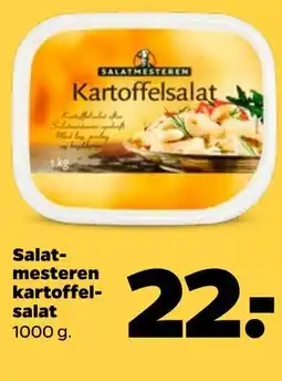 Netto Salatmesteren kartoffelsalat tilbud