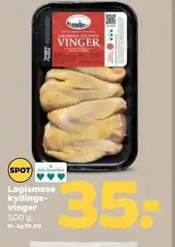 Netto Løgismose kyllingevinger tilbud