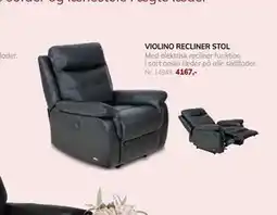 Daells Bolighus VIOLINO RECLINER STOL tilbud