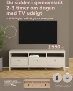 Daells Bolighus MADRID TV-BORD tilbud