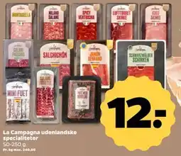 Netto La Campagna udenlandske specialiteter tilbud