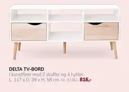 Daells Bolighus DELTA TV-BORD tilbud
