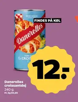 Netto Danerolles croissantdej tilbud