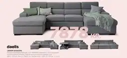 Daells Bolighus LÆKKER SOVESOFA tilbud