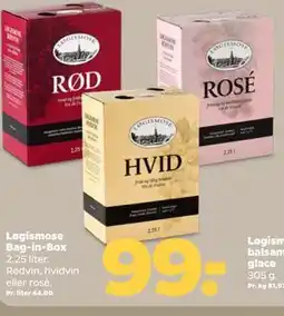 Netto Løgismose Bag-in-Box tilbud