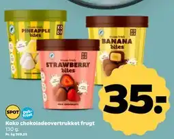 Netto Koko chokoladeovertrukket frugt tilbud