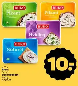 Netto Buko flødeost tilbud
