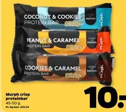Netto Murph crisp proteinbar tilbud
