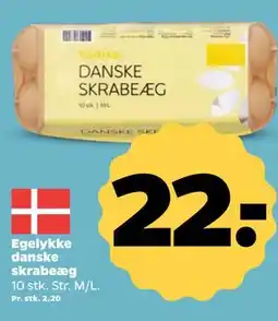 Netto Egelykke danske skrabeæg tilbud