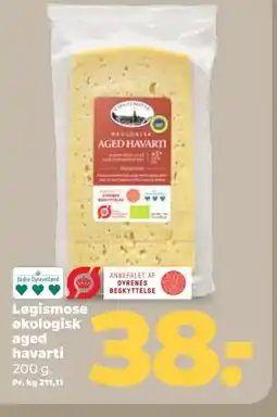 Netto Løgismose økologisk aged havarti tilbud