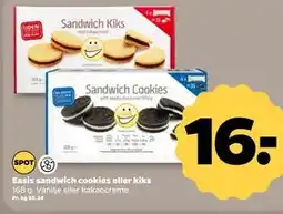 Netto Easis sandwich cookies eller kiks tilbud